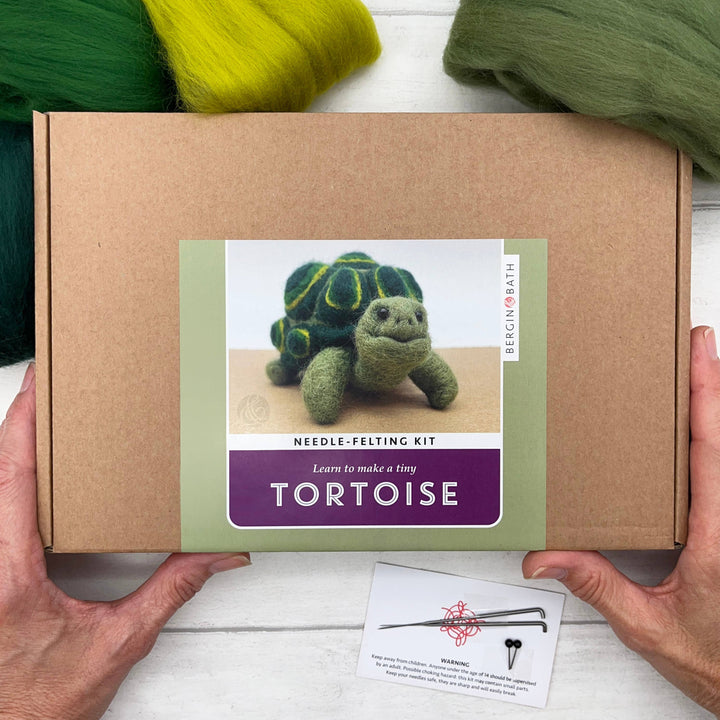 Needle felting kit - Tortoise