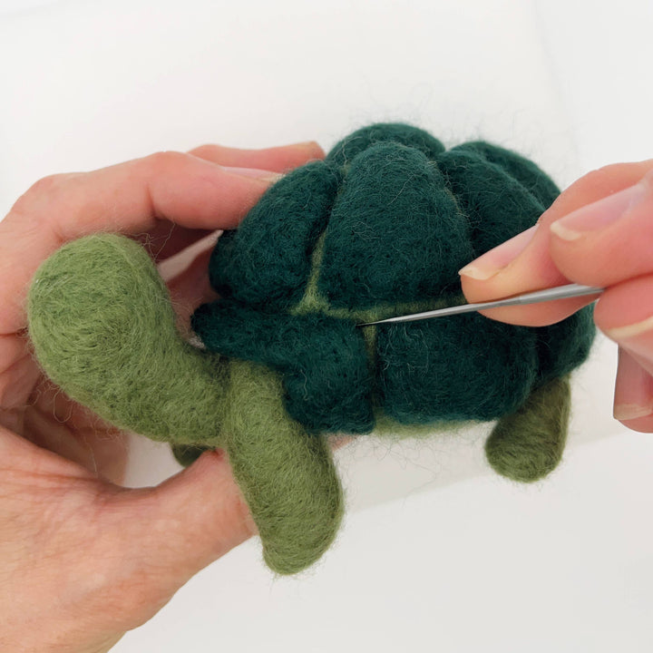 Needle felting kit - Tortoise