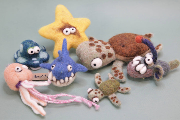 Needle Felting Sea Collection Kit