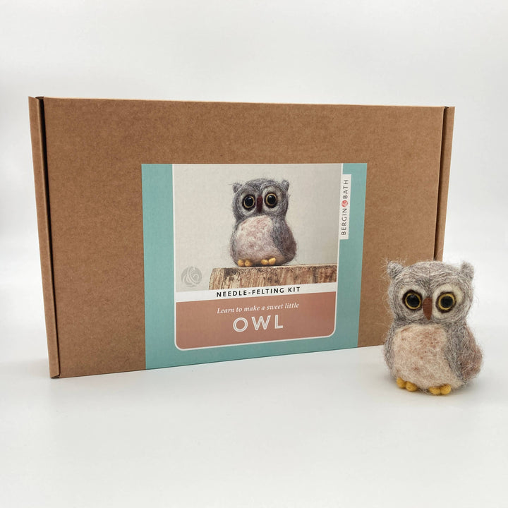 Needle Felting Kit - Owl