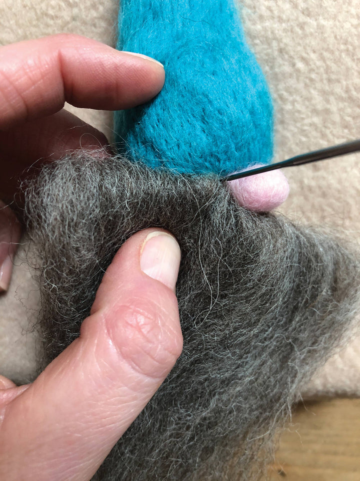 Premium needle felting kit - SEVEN Naughty Gnomes.