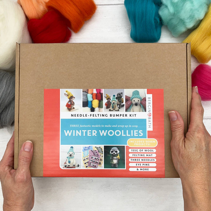 Needle Felting Bumper Kit - Winter Woollies