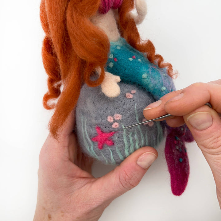 Needle Felting Kit, Mermaid