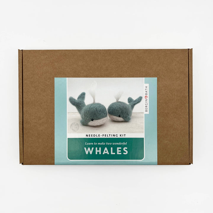 Needle Felting Kit - Whales