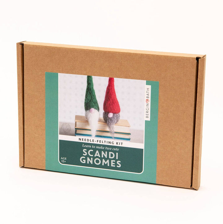 Needle Felting Kit - Scandi Gnomes. A craft kit for adults