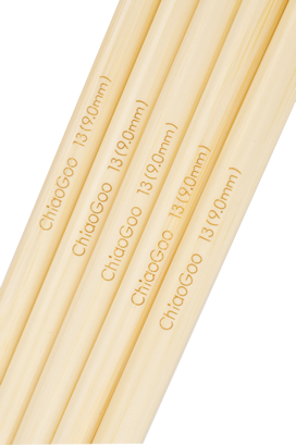 ChiaoGoo Natural Bamboo 6" Double Pointed Needles (DPN)