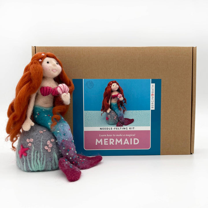 Needle Felting Kit, Mermaid