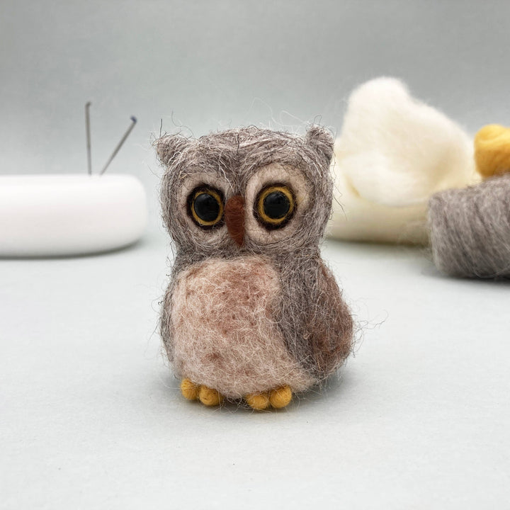 Needle Felting Kit - Owl