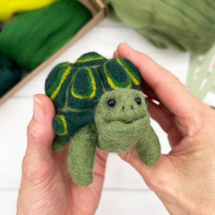 Needle felting kit - Tortoise