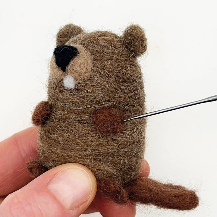 Needle Felting Kit Beavers