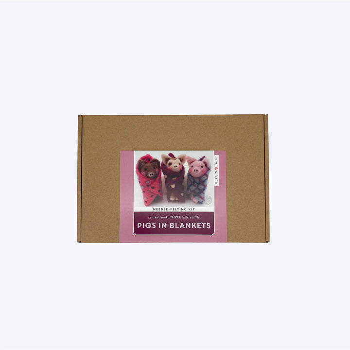 Needle Felting Kit, Pigs In Blankets