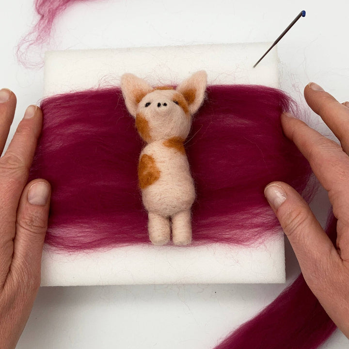 Needle Felting Kit, Pigs In Blankets