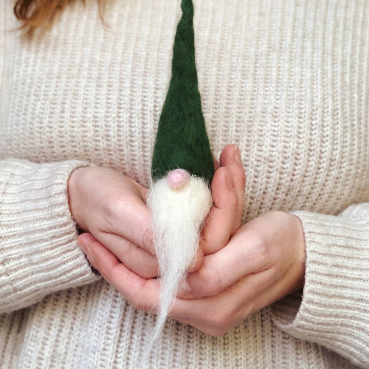 Needle Felting Kit - Scandi Gnomes. A craft kit for adults