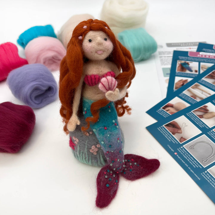 Needle Felting Kit, Mermaid
