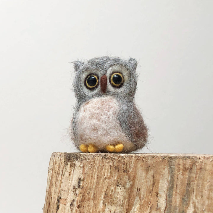 Needle Felting Kit - Owl