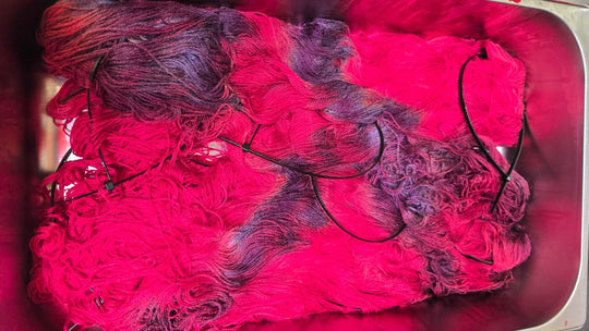 September 19, 2025 - New Hand Dyed Yarn from Royal Bee