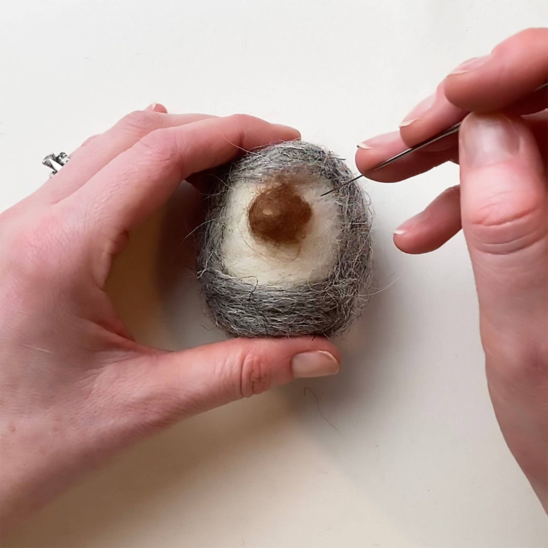 Needle Felting Kit, Hedgehog, Beginners, Creative Gift Idea