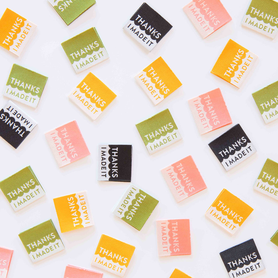 Thanks I Made It Multipack Woven Sewing Labels