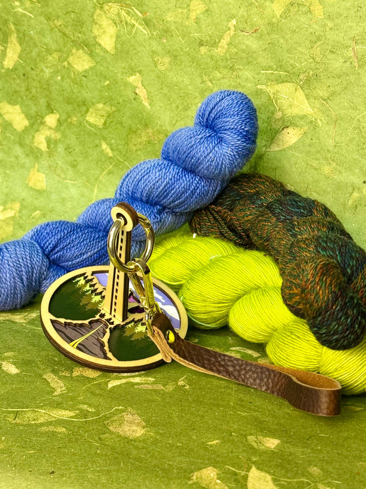 Lemonwood Wrist Yarn Holder