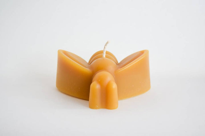 Beeswax Honeybee Candle