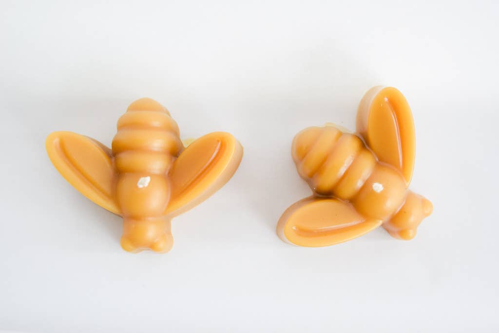 Beeswax Honeybee Candle