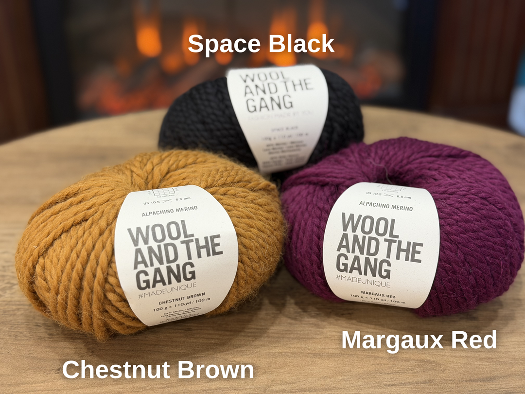 Sailor Slipper Yarn + Knitting Needles Bundle