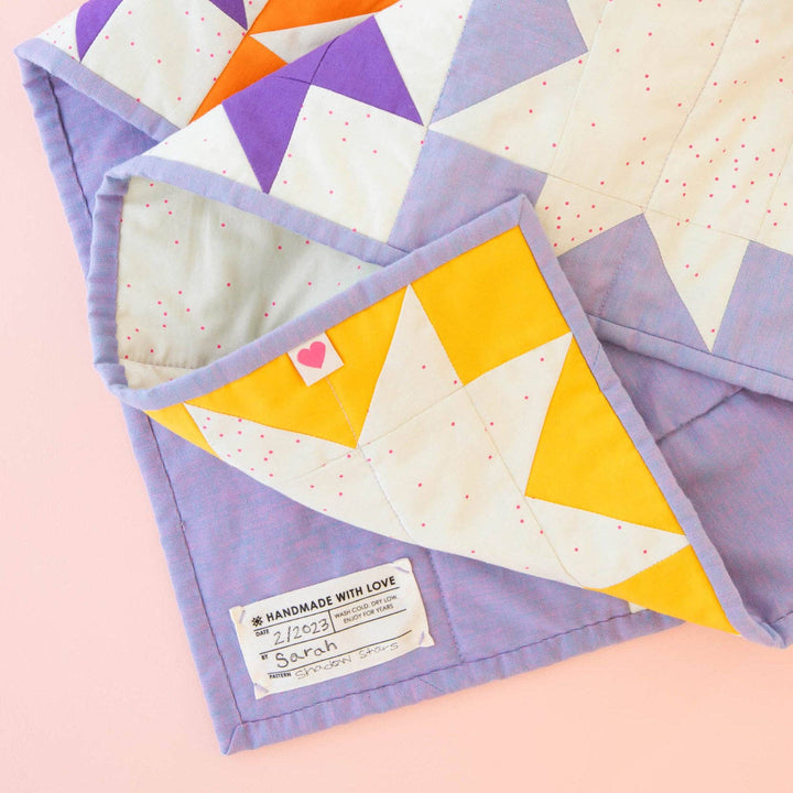 Quilt Info Large Organic Cotton Write-In Sewing Label