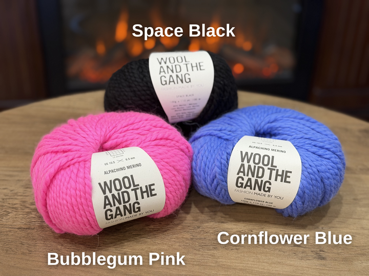 Sailor Slipper Yarn + Knitting Needles Bundle