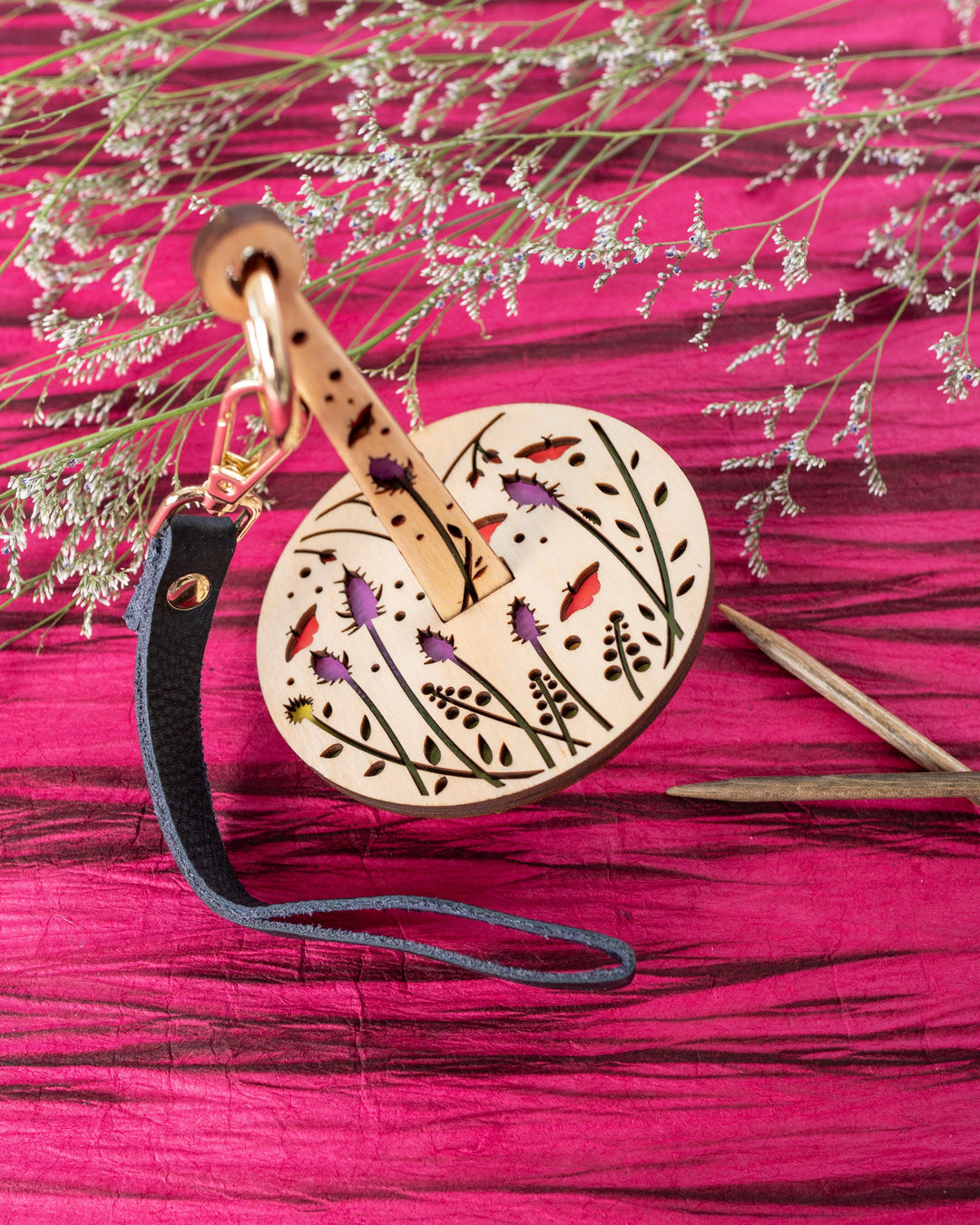 Flutter Fields - Write Yarn Holder