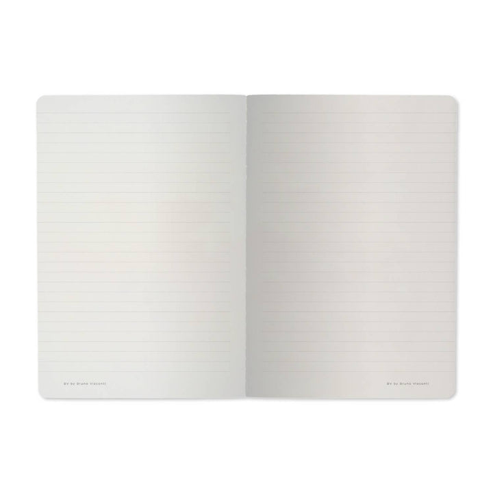 A5 Notebook - Forest Flowers on White