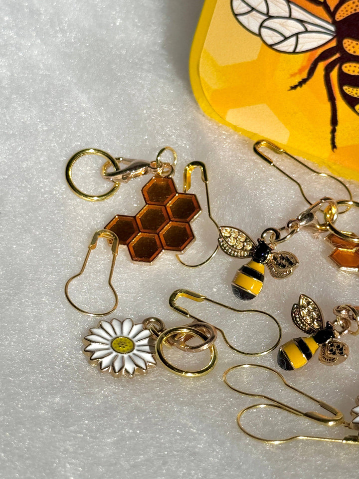 Honeybee Stitch Markers