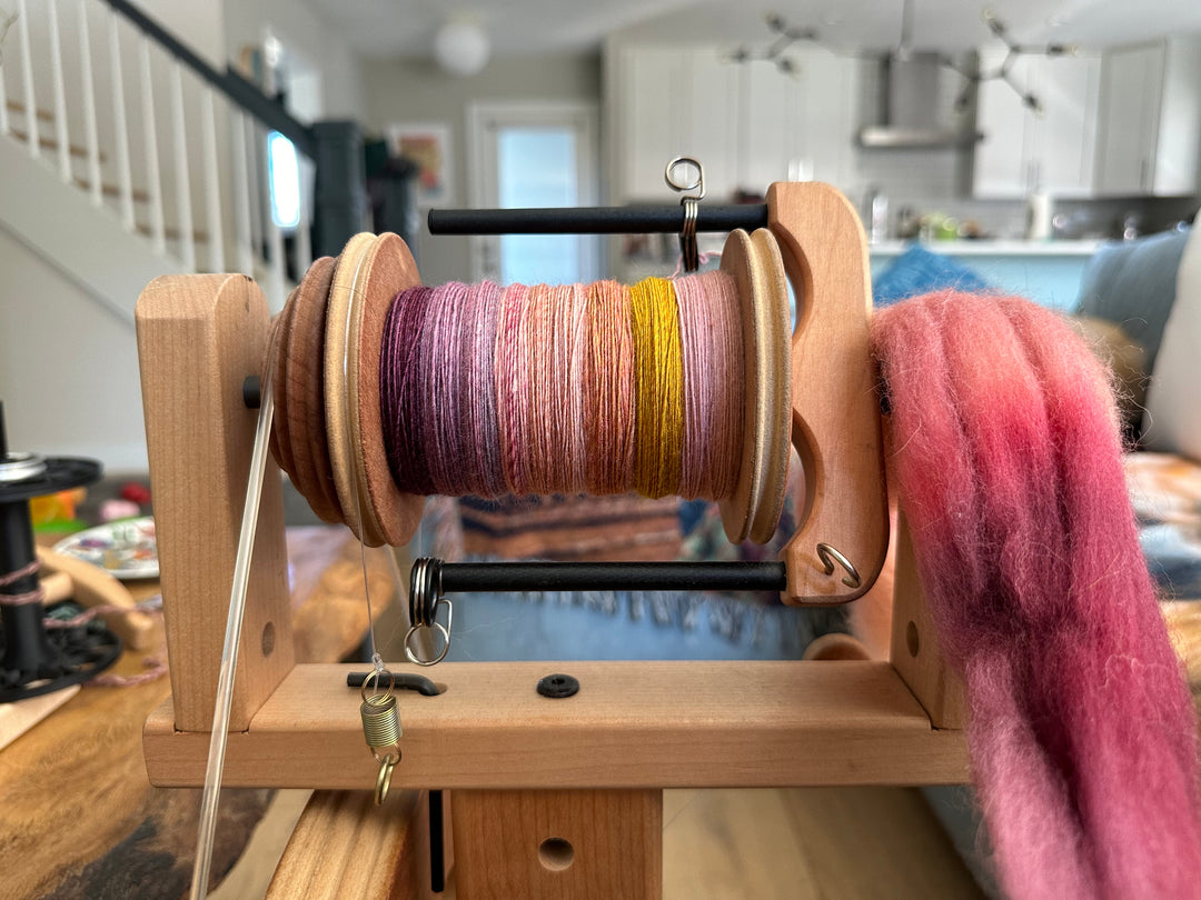 Learn to Spin Yarn on a Spinning Wheel