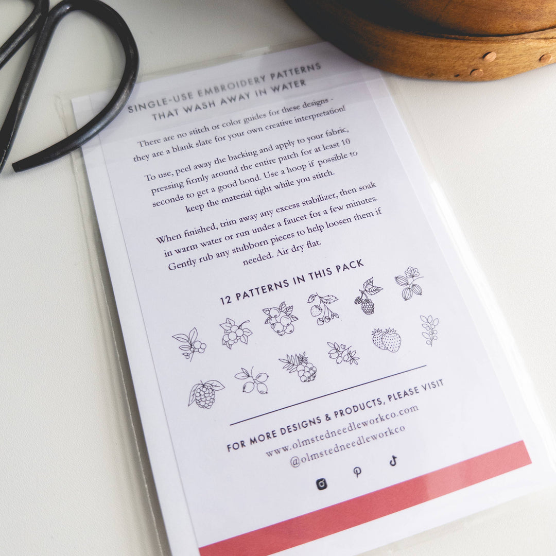 Stick and Stitch Embroidery Patterns
