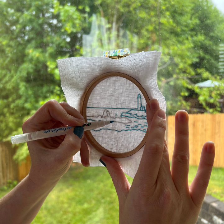 Yosemite Valley DIY Modern Hand Embroidery Kit