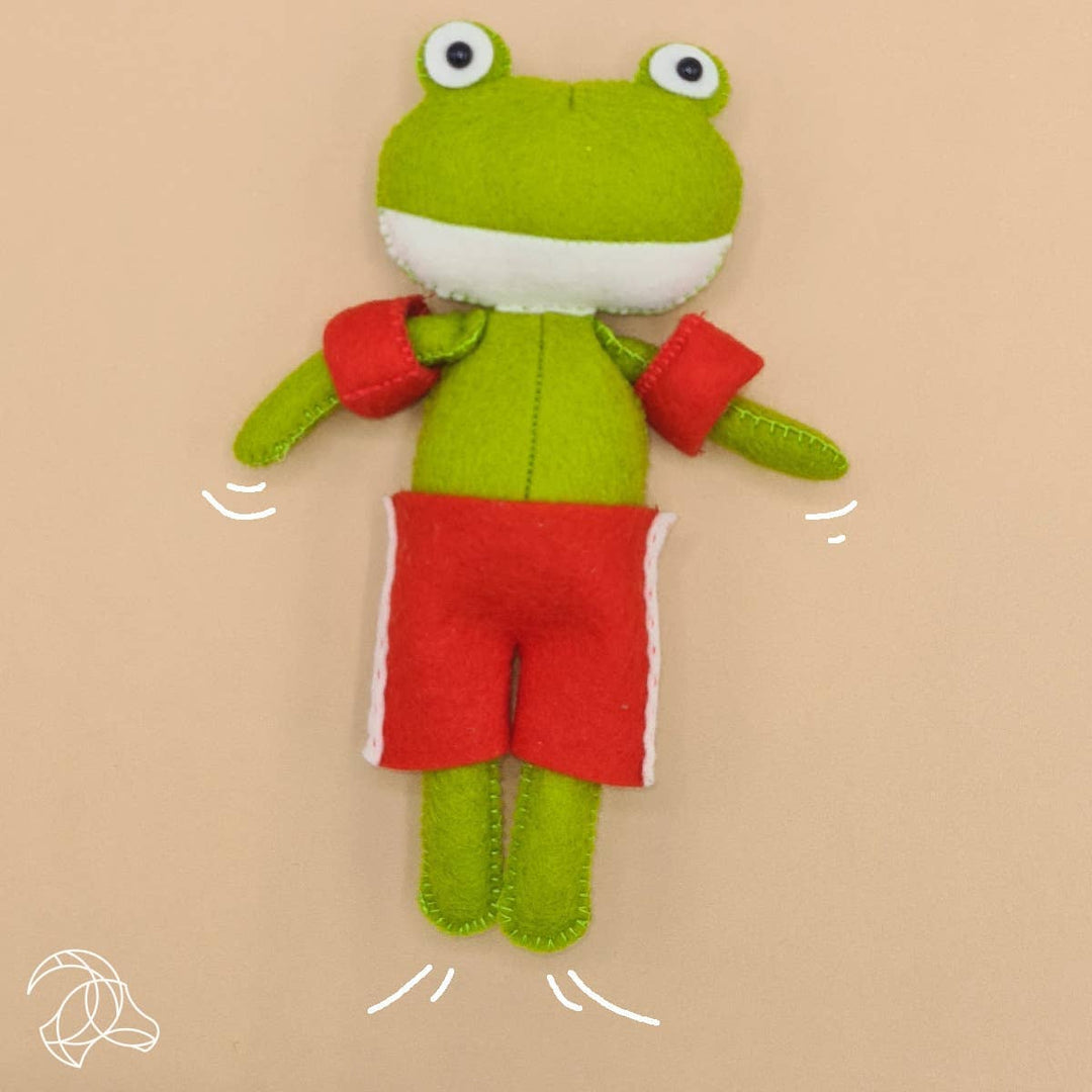 DIY Felt Kit - Vigo Frog