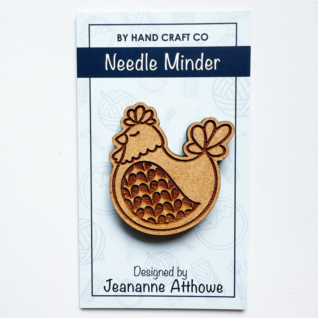 Chicken - Wooden Magnetic Needle Minder