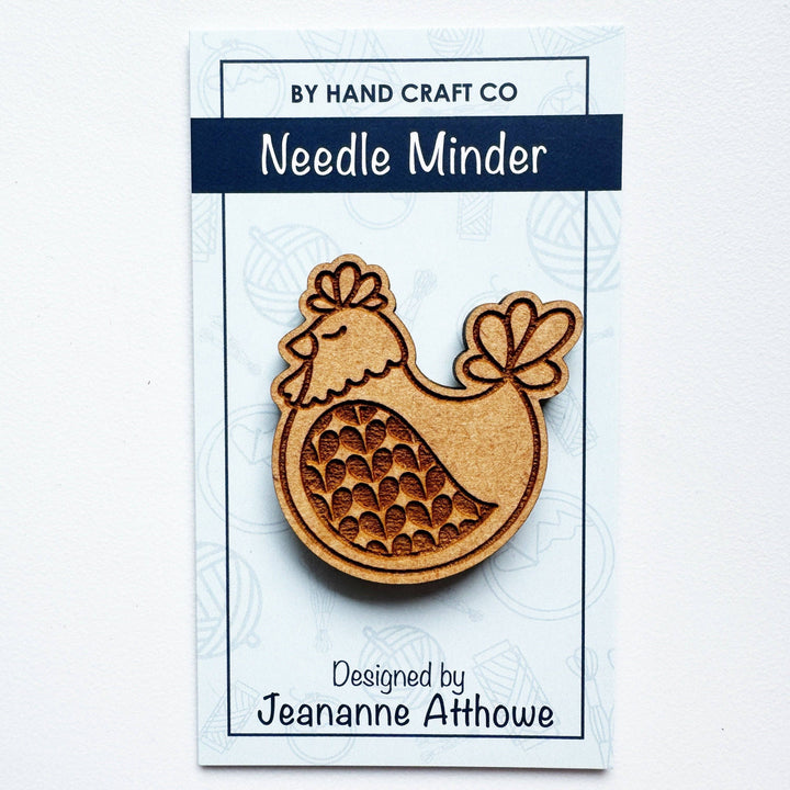 Chicken - Wooden Magnetic Needle Minder