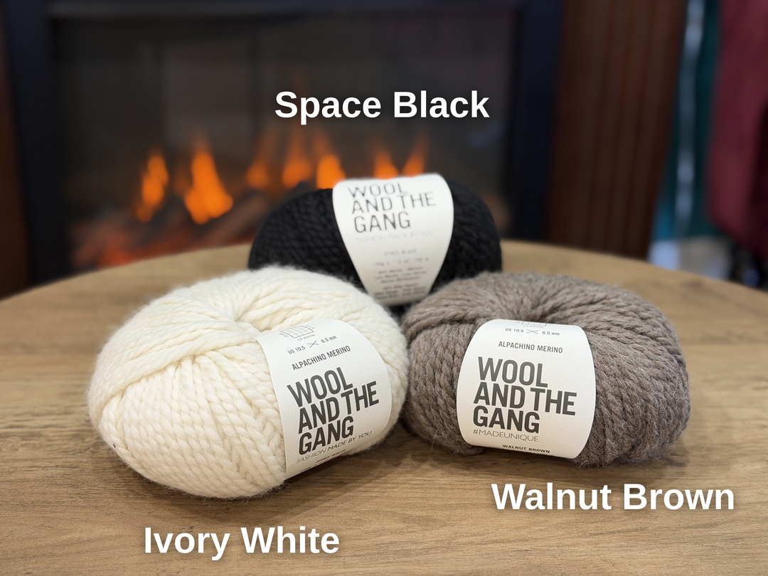 Sailor Slipper Yarn + Knitting Needles Bundle