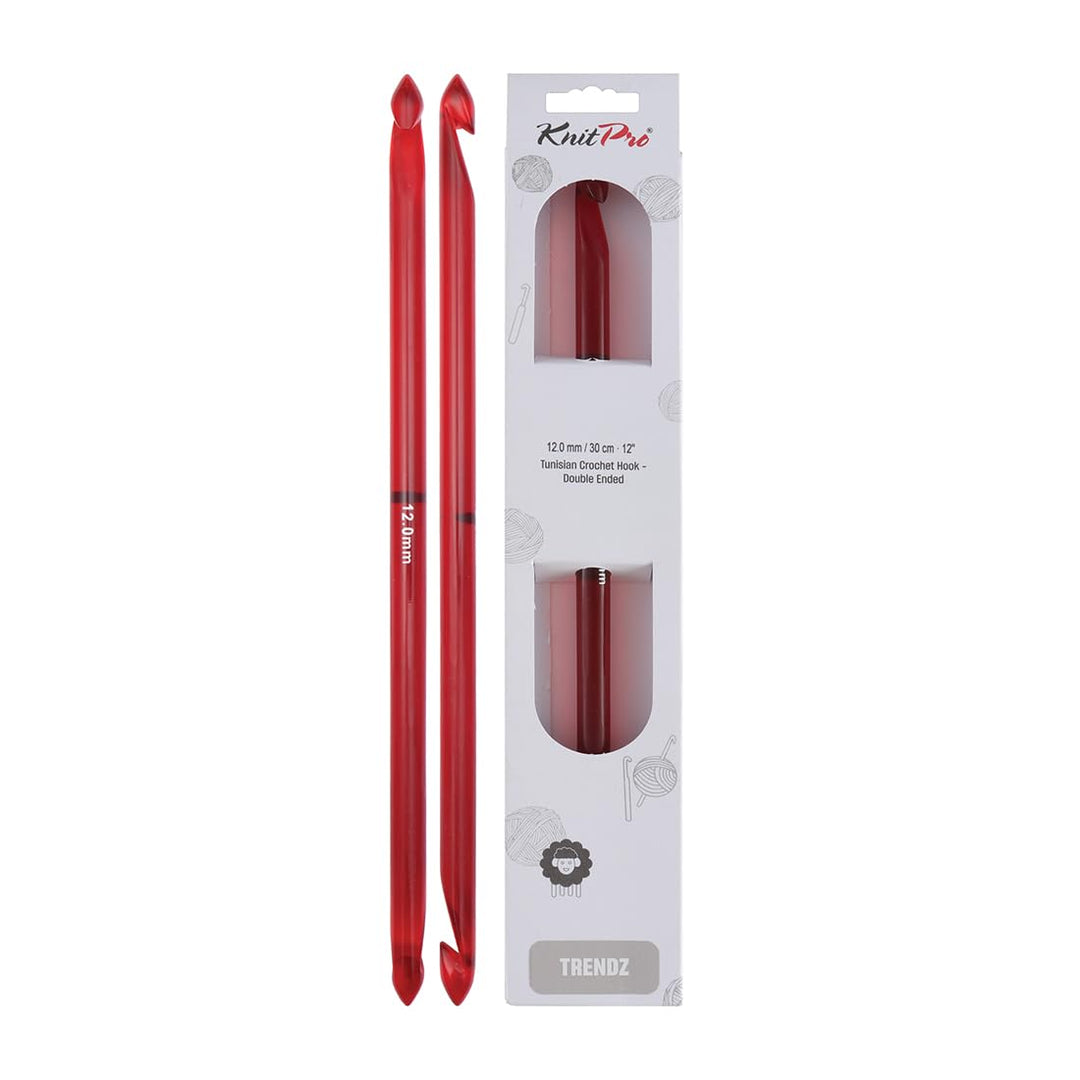 KnitPro Trendz 12" Tunisian Crochet Hook
