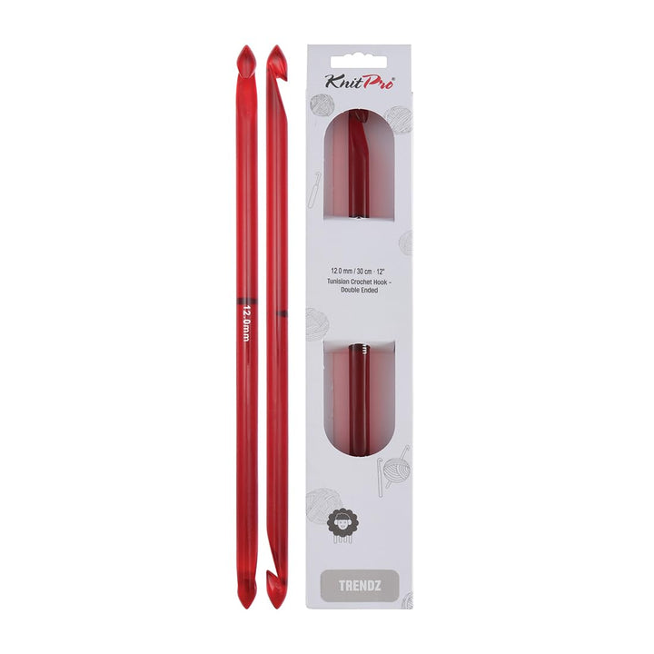 KnitPro Trendz 12" Tunisian Crochet Hook