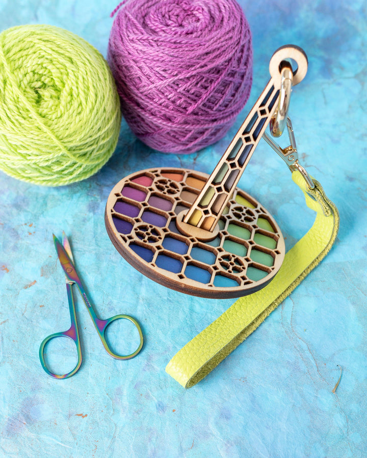 Lemonwood Wrist Yarn Holder
