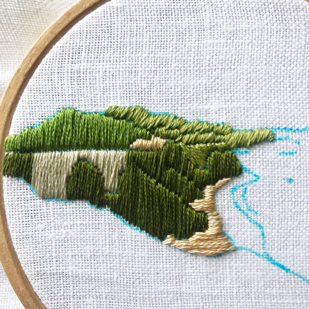 Big Sur Beginner Hand Embroidery Kit