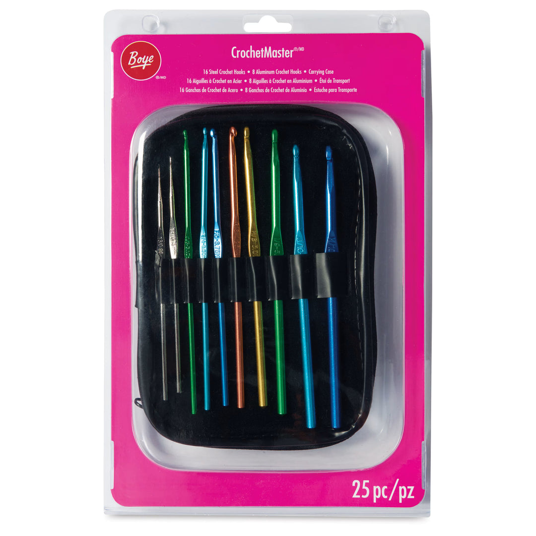 Boye Crochet Master Set (D-K,00-14)