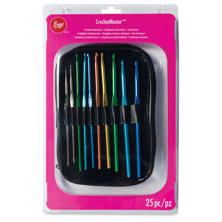 Boye Crochet Master Set (D-K,00-14)