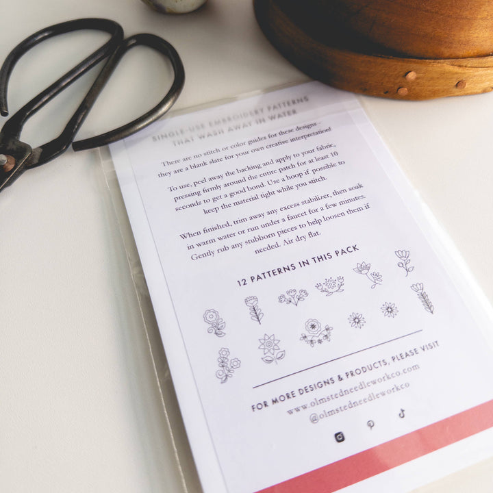 Stick and Stitch Embroidery Patterns