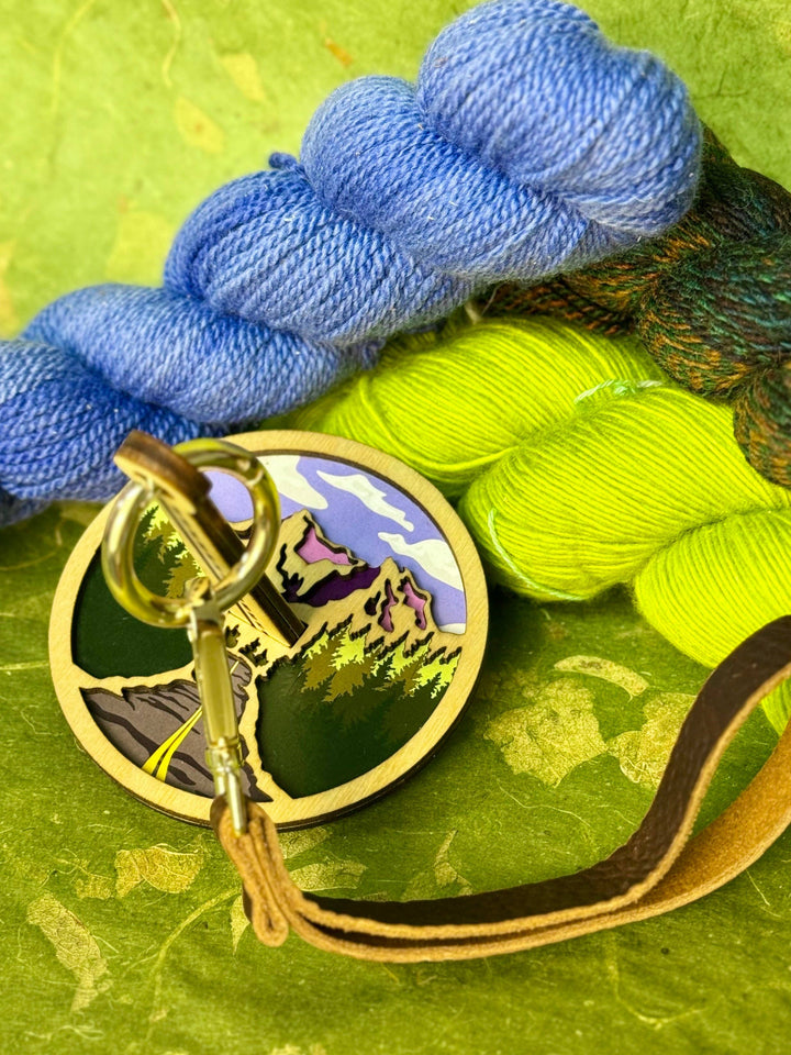 Lemonwood Wrist Yarn Holder