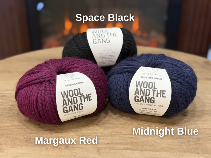 Sailor Slipper Yarn + Knitting Needles Bundle