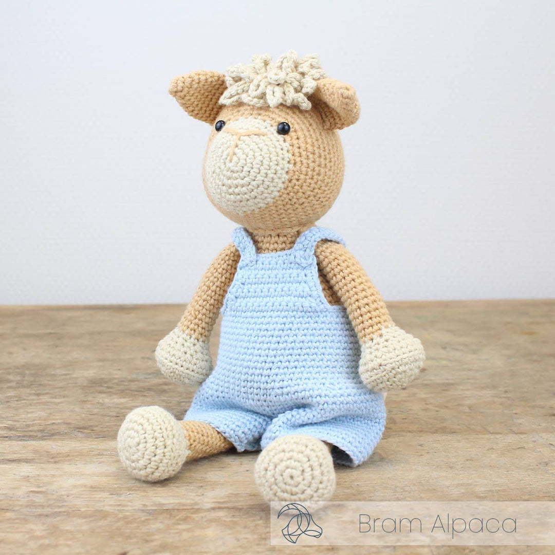 DIY Crochet Kit - Bram Alpaca