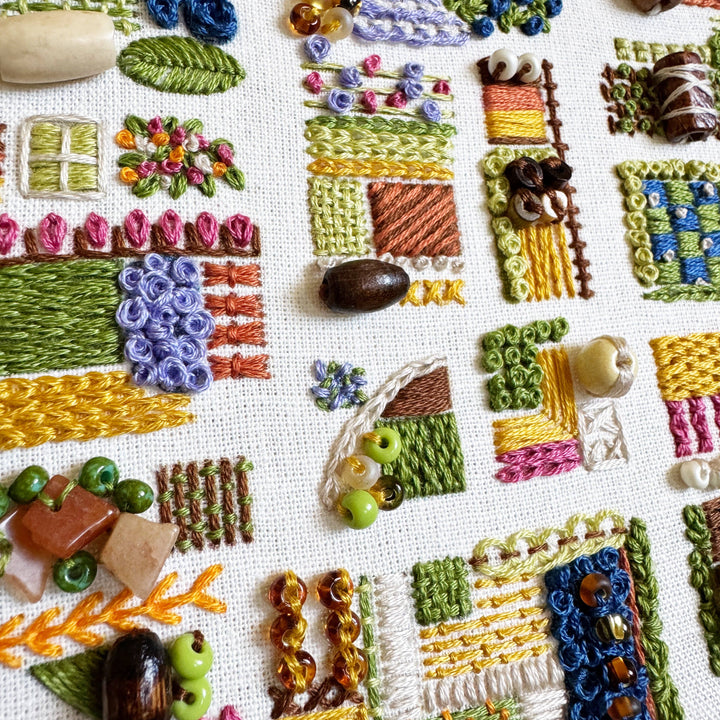 August in the Garden - Advanced Embroidery Kit