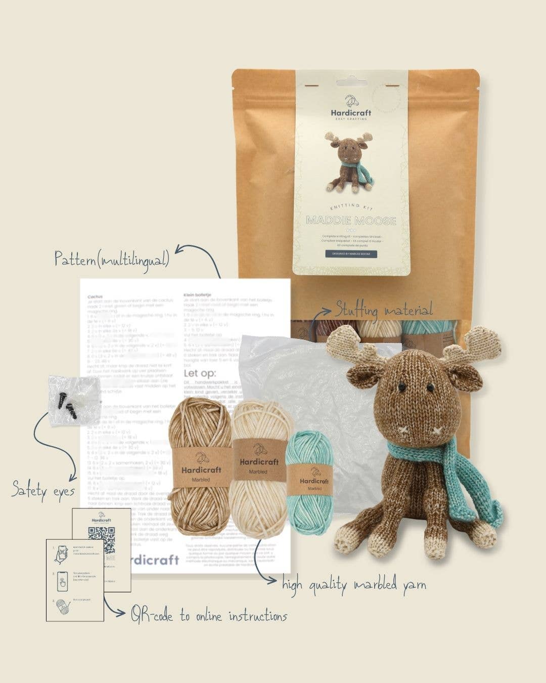 DIY Animal Knitting Kit